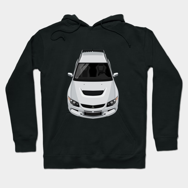 Lancer Evolution IX Evo 9 2005-2007 - Silver Hoodie by jdmart